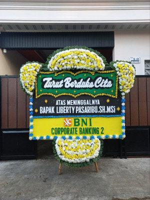 Papan Bunga Duka di Tlogoadi