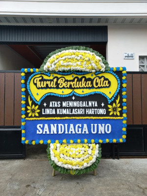 Papan Bunga Duka di Tlogoadi